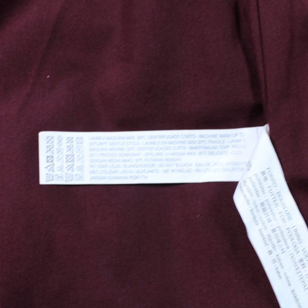 Zara Girls Outerwear Vest Burgundy 7/8 - Picture 8 of 10